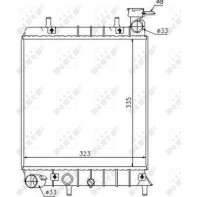 53376 Kühler, Motorkühlung