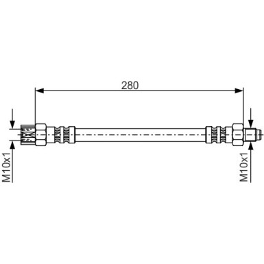 1 987 476 396 Bremsschlauch