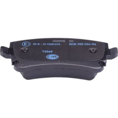 Hella | Bremsbelagsatz, Scheibenbremse | 8DB 355 024-961