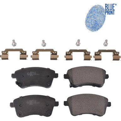 Blue Print | Bremsbelagsatz, Scheibenbremse | ADG042117