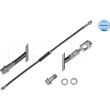 100 525 0018/S Bremsschlauch MEYLE-ORIGINAL: True to OE.
