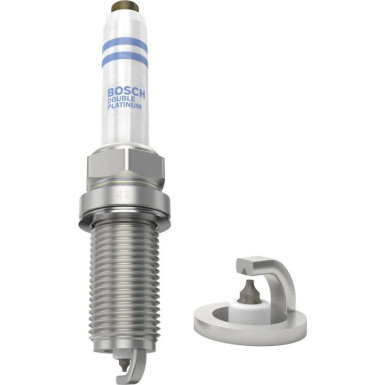 4 x BOSCH Zündkerze Double Platinum 0 241 245 673