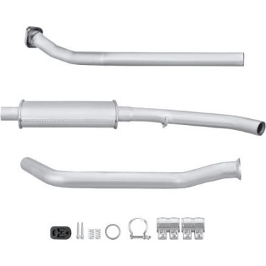 Hella | Vorschalldämpfer | 8LB 366 021-481