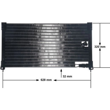 Mahle | Kondensator, Klimaanlage | AC 178 000S