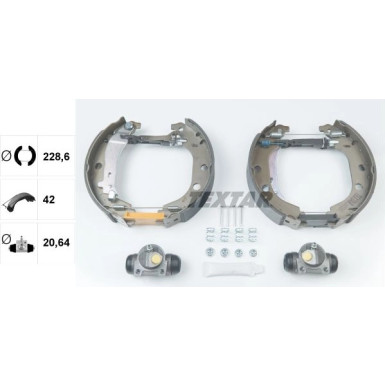 Textar | Bremsbackensatz | 84052601