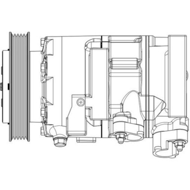 Mahle | Kompressor, Klimaanlage | ACP 638 000P