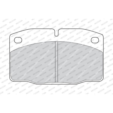 FDB173 Bremsbelagsatz, Scheibenbremse PREMIER ECO FRICTION