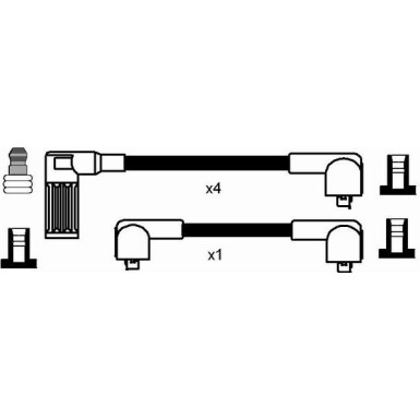 8220 Zündleitungssatz