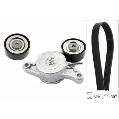 529 0180 10 Keilrippenriemensatz 529 0180 10 Keilrippenriemensatz