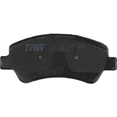 GDB1968 Bremsbelagsatz, Scheibenbremse