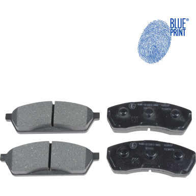 Blue Print | Bremsbelagsatz, Scheibenbremse | ADS74211