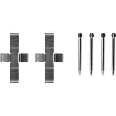 1 987 474 055 Zubehörsatz, Scheibenbremsbelag