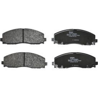 Delphi Bremsbelagsatz, Scheibenbremse LP2694 Delphi Bremsbelagsatz, Scheibenbremse LP2694