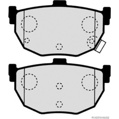 J3610505 Bremsbelagsatz, Scheibenbremse