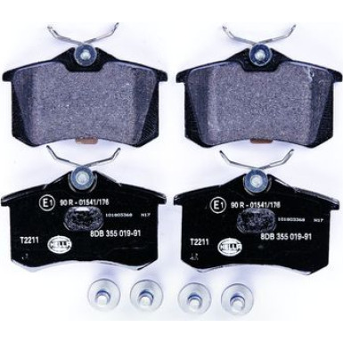 8DB 355 019-911 Bremsbelagsatz, Scheibenbremse
