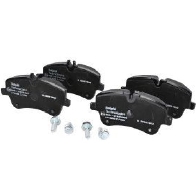 Delphi Bremsbelagsatz, Scheibenbremse LP1696 Delphi Bremsbelagsatz, Scheibenbremse LP1696