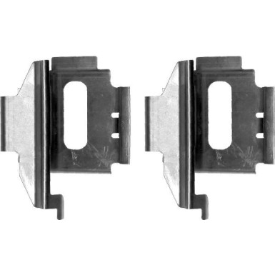 8DZ 355 203-031 Zubehörsatz, Scheibenbremsbelag