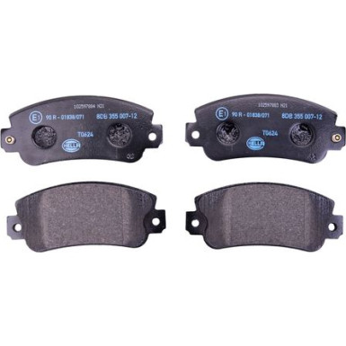 8DB 355 007-121 Bremsbelagsatz, Scheibenbremse