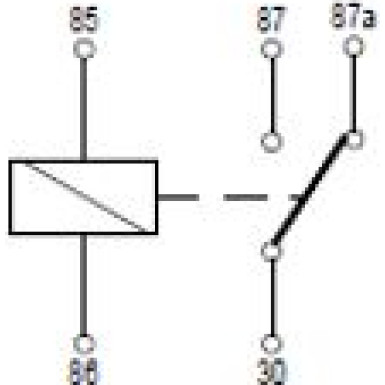 0 986 332 400 Relais, Schiebedach