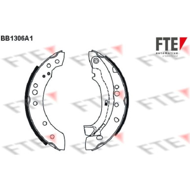 9100075 Bremsbackensatz