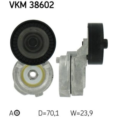 VKM 38602 Riemenspanner, Keilrippenriemen