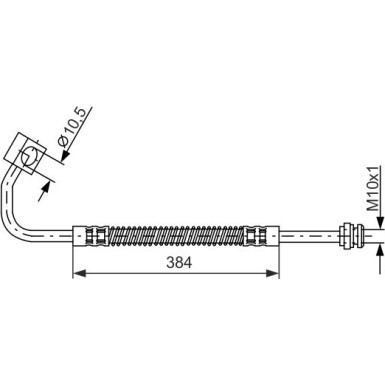 1 987 476 983 Bremsschlauch 1 987 476 983 Bremsschlauch