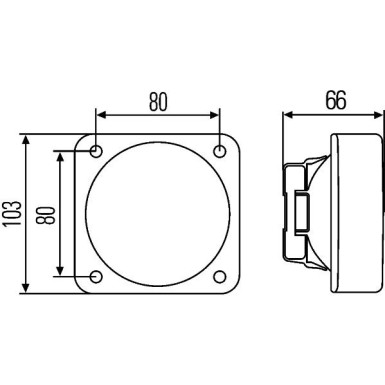 1GA 996 020-001 Arbeitsscheinwerfer