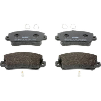 Ferodo Bremsbelagsatz, Scheibenbremse PREMIER ECO FRICTION FDB346