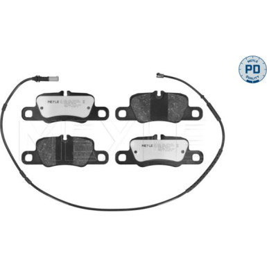 025 245 5416/PD Bremsbelagsatz, Scheibenbremse MEYLE-PD: Advanced performance and design.