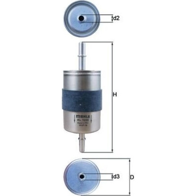 KL 1055 Kraftstofffilter KL 1055 Kraftstofffilter