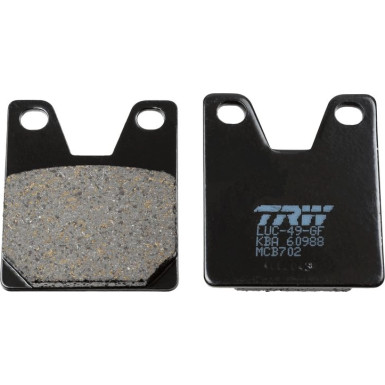 TRW | Bremsbelagsatz, Scheibenbremse | MCB702