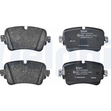 Delphi | Bremsbelagsatz, Scheibenbremse | LP3274 Delphi | Bremsbelagsatz, Scheibenbremse | LP3274