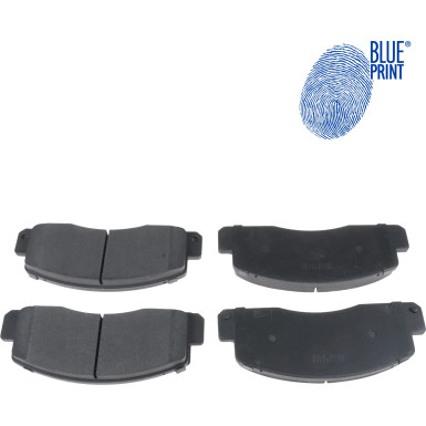 Blue Print | Bremsbelagsatz, Scheibenbremse | ADT342144