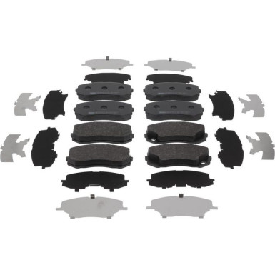 Ferodo | Bremsbelagsatz, Scheibenbremse | FVR4314