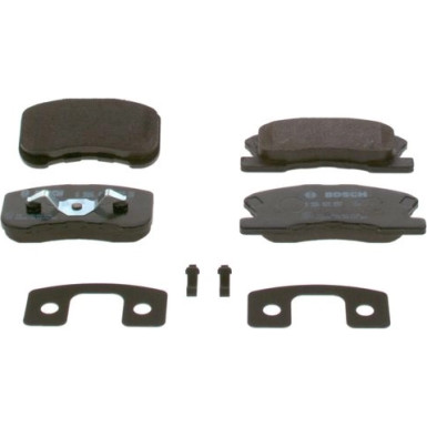 BOSCH Bremsbelagsatz, Scheibenbremse 0 986 424 697