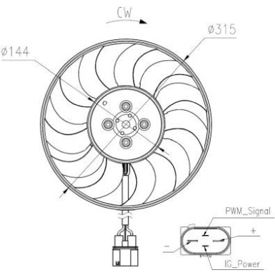 47970 Lüfter, Motorkühlung 47970 Lüfter, Motorkühlung