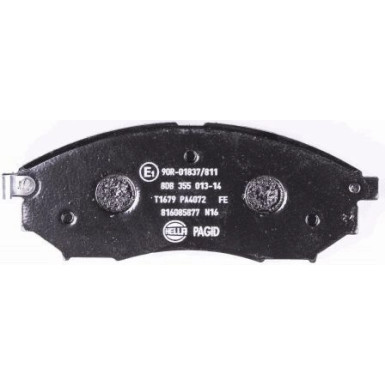 Hella Pagid | Bremsbelagsatz, Scheibenbremse | 8DB 355 013-141