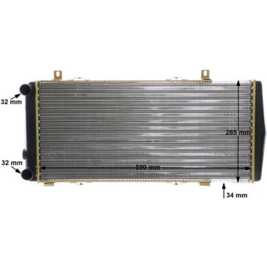 Mahle | Kühler, Motorkühlung | CR 1513 000S
