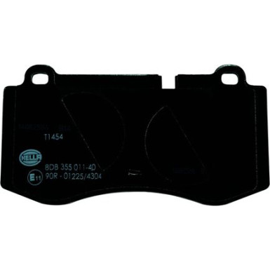 Hella | Bremsbelagsatz, Scheibenbremse | 8DB 355 011-401