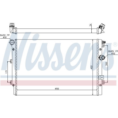 65015 Kühler, Motorkühlung