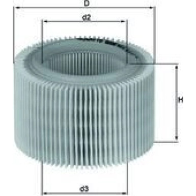 LX 718 Luftfilter LX 718 Luftfilter