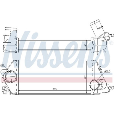 96776 Ladeluftkühler ** FIRST FIT ** 96776 Ladeluftkühler ** FIRST FIT **