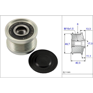535 0093 10 Generatorfreilauf
