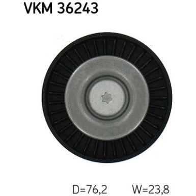 VKM 36243 Umlenk-/Führungsrolle, Keilrippenriemen