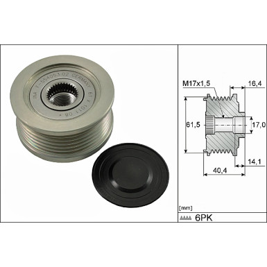 535 0115 10 Generatorfreilauf