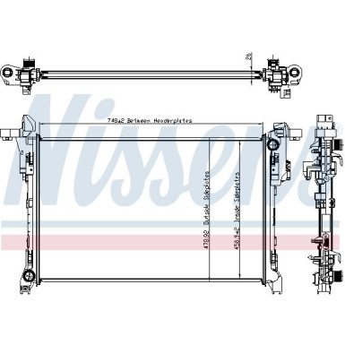 630793 Kühler, Motorkühlung