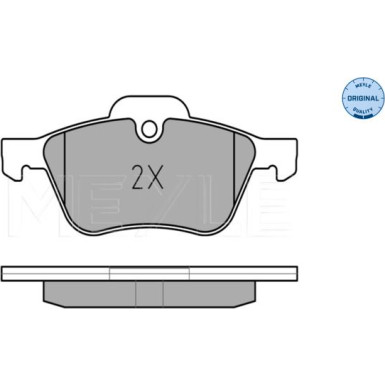 Meyle Bremsbelagsatz, Scheibenbremse MEYLE-ORIGINAL: True to OE 025 232 8118
