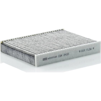 MANN-FILTER CUK 2433 Innenraumfilter, Aktivkohlefilter MANN-FILTER CUK 2433 Innenraumfilter, Aktivkohlefilter