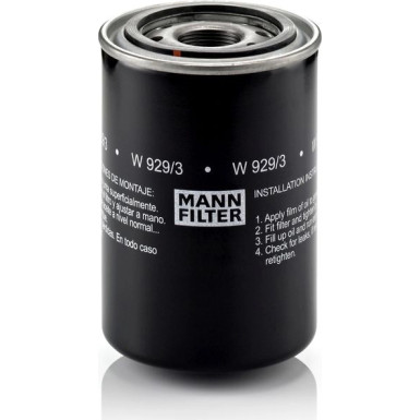 Mann-Filter | Ölfilter | W 929/3