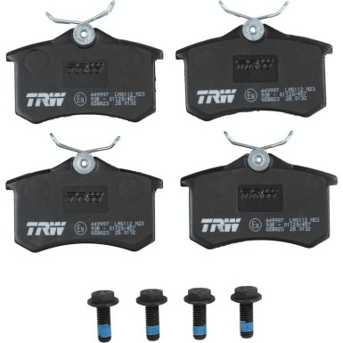 TRW | Bremsbelagsatz, Scheibenbremse | GDB823